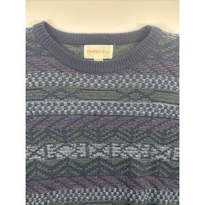 Vintage 90s Chapel Hill Knit Pullover Cosby Sweater Mens Size L Grandpa Golf